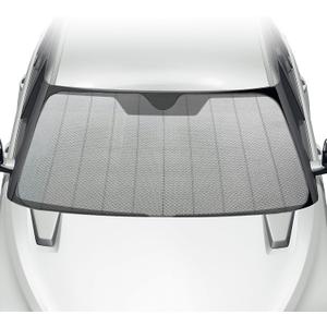 BDK Car Windshield Sun Shade - Jumbo Size Windshield Sun Shade Accordion Fold Style for Windshield - Heatshield Sunshade for Sedan Truck, SUV - Window Shades Front Windshield - 65 x 27 in
