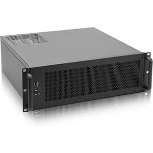 RackChoice 3U Rackmount Server Chassis ATX/Micro ATX/Mini-ITX (8x3.5 or 6x3.5+2x2.5,with Front 3x120mm Fan Support Standard ATX PSU or SFX PSU (Using The ATX to SFX Bracket with Chassis)