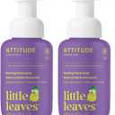 ATTITUDE Foaming Hand Soap for Kids, Plant and Mineral-Based Ingredients, Vegan and Cruelty-free Personal Care Products, Vanilla & Pear, 10 Fl Oz (Pack of 3)