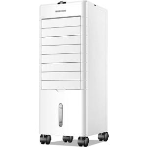 Evaporative Air Cooler Mobile Air Conditioners Tower Fan Cooling Humidifier Purifier Silent 3 Fan Speeds 3 Mode for Home Office. (Size : Remote Control) (Mechanical Control)