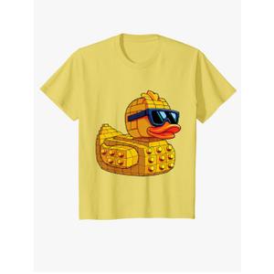 Duck Brick Master Builder Block Building Brick Builder T-Shirt, Size 2XL