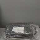 Heavy Duty Garden Kneeler and Seat for Elderly, 400lbs Capacity Foldable Gardening Stool with Support Legs & Thick Pad, Includes Large Tool Organizer Bag, Black