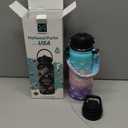 National Parks Water Bottle  32 oz Insulated Stainless Steel Water Jug with 65 Park Stickers, Outdoor Accessories & Gift Box  BPA-Free  Ideal for Hiking, Camping & Travel (Hydrangea)