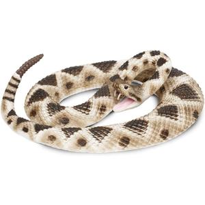 Safari Ltd. Eastern Diamondback Rattlesnake Figurine - Realistic 40" Model Figure - Educational Toy for Boys, Girls, and Kids Ages 18M+