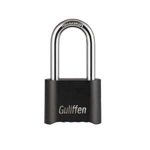 1 Pack Heavy Duty Weatherproof Combination Padlock, Outdoor Combination Lock with Long Shackle for Gate, Fence, Warehouse, Storage Unit,Garages