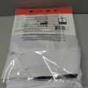 Morph Saturday Night Disco Costume Men 70s White Leisure Suit for Men 70s Fever Outfit Halloween Costumes For Adults (X-Large)