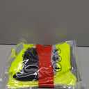High Visibility Shirts for Men Class 3 Hi Vis Reflective Safety Construction Shirts for Men Women, Short Sleeve Work Shirts with Black Bottom, Meet ANSI, Durable, Breathable, Yellow L, 3PCS