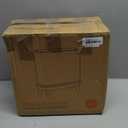 Bathroom Trash Can with Lid, Vacuum Adsorption Small Garbage Can 3.2 Gallon Press Top Lid Trash Bin with Legs Waterproof Waste Basket for Bathroom Bedroom Office Home RV (White)