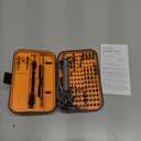 LIFEGOO Precision Screwdriver Set, 150 in 1 Magnetic Screwdriver Set with mini built-in box, Repair Tool Kit for Computer, Laptop, iPhone, Macbook, PC, PS5, Xbox Controller, Jewelers, Glasses Orange