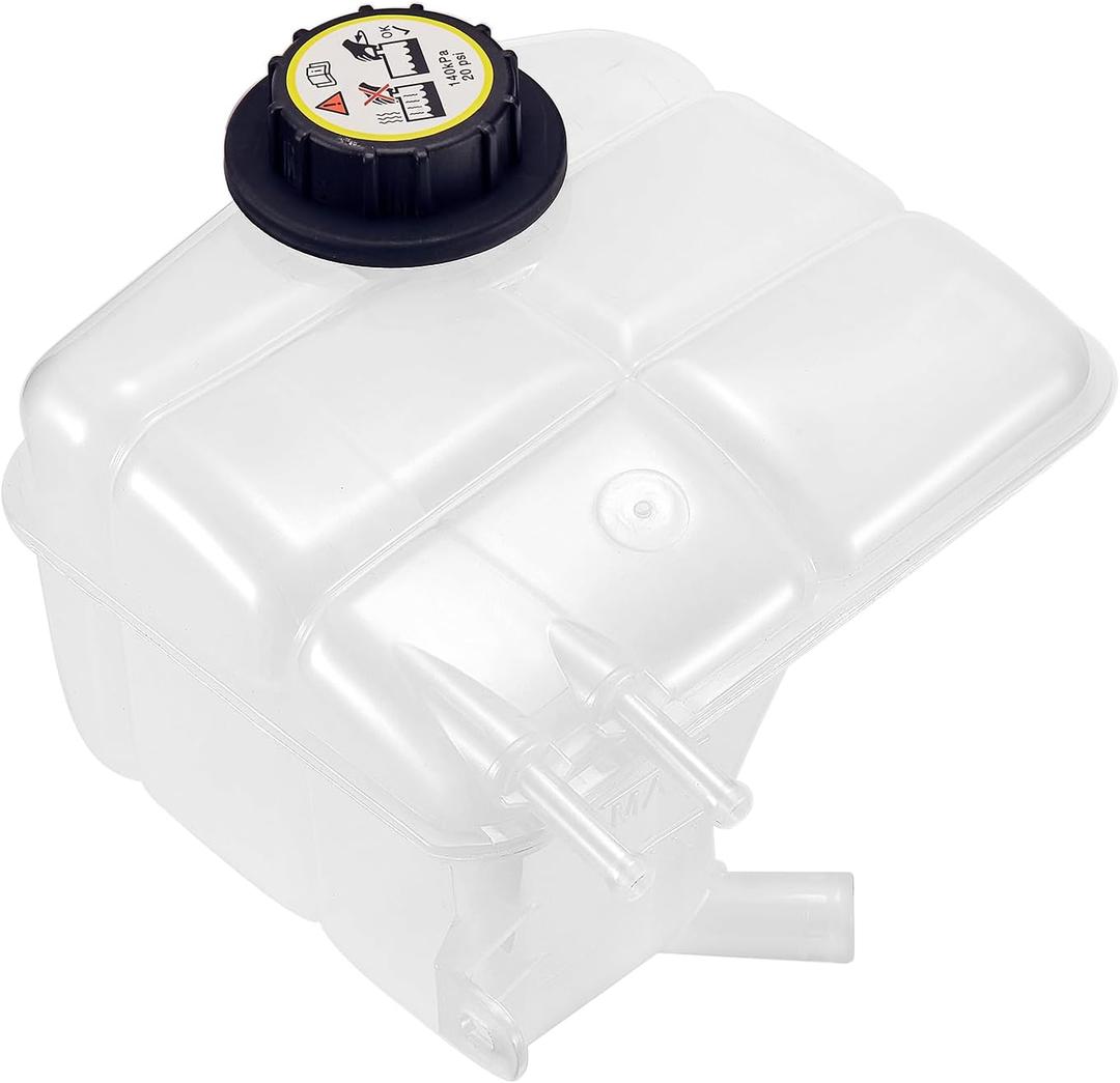 BDFHYK Engine Coolant Expansion Reservoir Overflow Tank Compatible with 2000-2007 Focus Replace 603-216 3S4Z8A080AC 5S4Z8101AA 5S4Z8A080AA YS4Z8A080AB YS4Z8A080AE