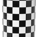 Simple Modern Trek Pivot | 24oz Kids Flip Straw Tumbler with Handle and Silicone Boot | Insulated Water Bottle Stainless Steel Cup | School Travel Jug | Black and White Checkmate