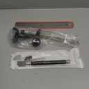 7 Pieces Glass Cutter Tool Set Includes Adjustable Circular Glass Cutter with Round Knob Handle and Suction Cup, Heavy Duty Glass Cutting Tool for Stained Glass Mosaic Tiles Mirrors