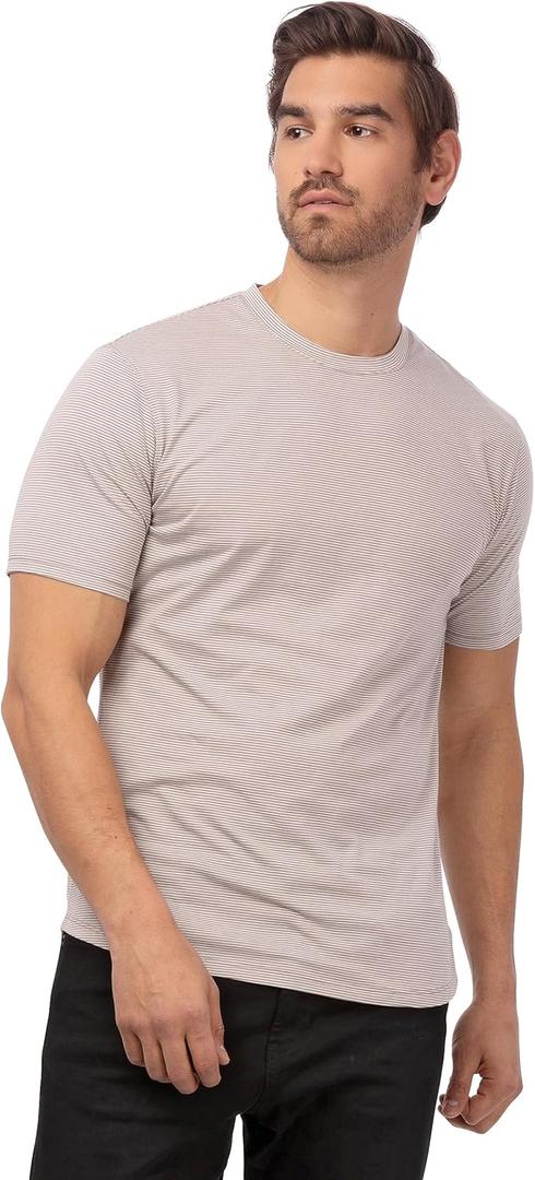 Chef Works Men's Striped T-Shirt (3X-Large)