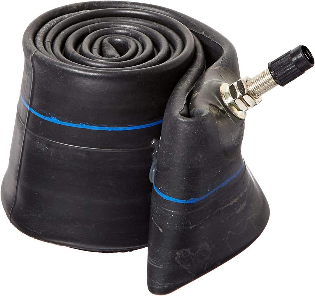 Kenda 2.50/2.75-10 Heavy Duty Motorcycle Tube with Straight TR-4 metal valve stem, 2-Pack