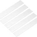 uxcell 9 Pcs Stainless Steel Strips, 0.019"(0.5mm) Thick 304 Stainless Steel Metal Shim Stock 1"x6"(25.4x150mm) Stainless Steel Flat Bar Gap Filler Trim Strip for DIY Craft Making