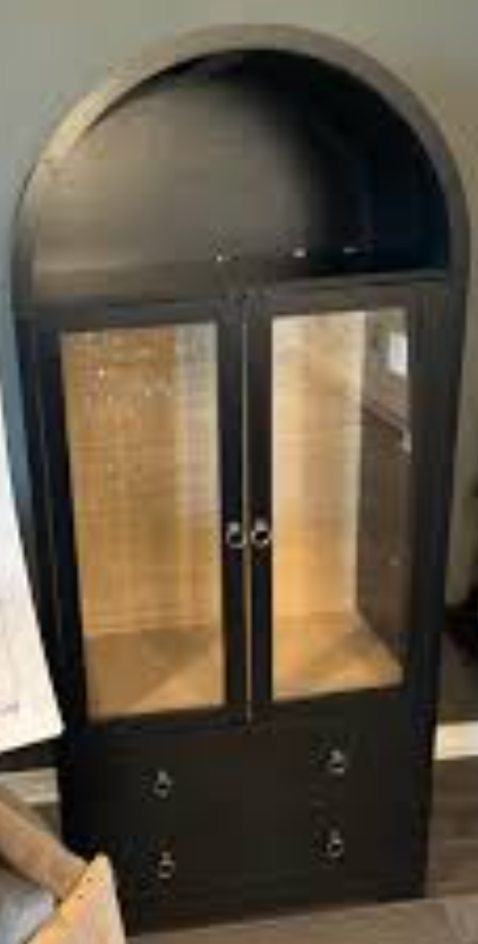 Cabinet Y JOC-C-1690, Black, 156*48.5*33.5CM