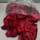 Big Wall Bow Decorations 39 x 72 Inch Giant Birthday Party Decor Ribbon Hanging Tie Bow Decor for Coquette Party Baby Shower Wedding Bridal Bachelorette Supplies(Red, Velvet, Weeding)