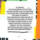 Stance Icon Mixed Socks [6 Pack] (Large, Black)