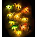 10 LED Dinosaur String Light for Kids Christmas Fairy Lights Children's Room Lights Children Gift (Assorted Color)