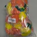 10 PC - 5 feet Marigold Garland |Indian/American Wedding Party Mantle Decoration, Faux Garlands Wedding Garland, Diwali Decoration, Spring Bush Floral! (Yellow & Dark Orange)