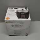 Aroma Housewares ARC-363-1NGB 3 Uncooked/6 Cups Cooked Rice Cooker, Steamer, Multicooker, 2-6 cups, Black