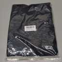 Women's Summer Bodycon Dress Short Sleeve Scoop Neck Sexy Casual Stretchy T Shirt Mini Dresses (Black, M)