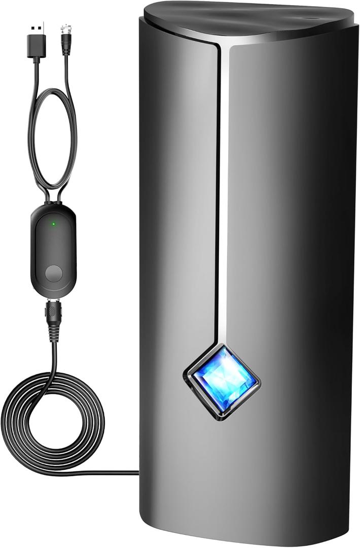 5000+ Miles Range TV Antenna, Digital Antenna for Smart TV Indoor with Amplifier, 360° Reception HDTV Antenna for Local Channels Supports 8K,4K,1080P for All TVs-38FT Coax Cable