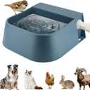 NAMSAN Automatic Dog Water Dispenser with Float Valve, 3/4'' Adapter, Outdoor Automatic Water Dispenser for Cats Chicken Animals, Goat Waterer, Livestock Water Trough