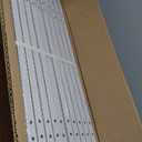 Clear Acrylic Dog Play Pen Indoor - 59 Inch 10-Panel Pet Enclosure for Small Dogs & Cats, Outdoor Use with Door, Easy Assemble & Cleaning