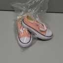 Mvlsoct Boys & Girls Low Top Canvas Sneakers – Kids Lace-Up Casual Shoes (Size 23) Blush Pink