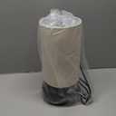 Touch Table Lamp for Nightstand, 3-Way Dimmable, No Assembly Required, Mid Century Modern Small Black Bedside Lamp for Bedroom, Living Room, Office