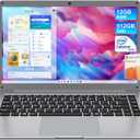 Jumper Laptop 14", 12GB RAM 512GB SSD, Laptop Computer with Office 365 One-Year, Celeron N4000 CPU, FHD 1080P Display, 35.52WH Battery, 2.4G+5G WiFi, BT4.0, 2 Speakers, Portable Business Laptops.