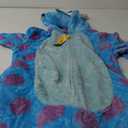 Snug Fit Adult Unisex Onesie Cosplay CostumeOne Piece Pajama Halloween Homewear Suit for Women and Men (Small, Sulley Sullivan)