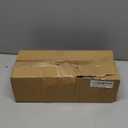 Toovip 50 Pack 5.25x3.25x8.25 Inch Small Gold Kraft Paper Bags with Handles Bulk, Gift Wrap Bags for Favor Grocery Retail Party Birthday Shopping Business Goody Craft Merchandise Take Out Cub Sacks