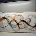 Large Abstract Framed Canvas Wall Art for Living Room, Bedroom, Office - Textured Brown Modern Artwork for Walls - Minimalist Home and dining room Decor Wood decorations