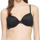 Calvin Klein Women's Perfectly Fit Memory Touch T-Shirt Bra (30DD, Black)