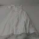 Women Halter Midi Dress Corset Back Layered Tuller Skirt Sleeveless Swing Cocktail Prom Formal Dresses Small