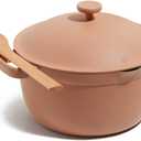 Our Place Perfect Pot - 5.5 Qt. Nonstick Ceramic Sauce Pan with Lid | Versatile Cookware for Stovetop and Oven | Steam, Bake, Braise, Roast | PTFE and PFOA-Free | Toxin-Free, Easy to Clean | Spice