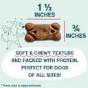 Shameless Pets Soft Dog Treats – Bacon Me Crazy Meaty Tenders, Soft & Chewy Treats for Dogs, Real Bacon 1st Ingredient, Grain Free, Healthy Treats for Small, Medium & Large Dogs, 8oz