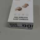 LOBKIN Sleep Earbuds, Wireless Bluetooth Noise Blocking Sleeping Headphones, Sleep Earphones for Side Sleepers in Ear Soft Mini Invisible Buds Comfort Fit for Sleeping Working