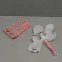 Nuliie 8PCS Silicone Flanges Insert Replacement Kit, Flange Sizing Kit 14/ 16/ 18/ 20mm for 24mm Flange/ Shield Breast Pumps, Pumping Essential Kit for Moms