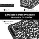 Soke for iPad Pro 11 Case (M2) 2022/2021/2020 with Pencil Holder - [Full Body Protection + Apple Pencil Charging + Auto Wake/Sleep], Soft TPU Back Cover for 2022 iPad Pro 11 inch(Book Black)