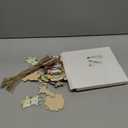 Spiareal 36 Pcs Easter Wooden Ornaments Religious He is Risen Ornaments Spring Hanging Decoration Holiday Christian Lily Cross Wood Cutouts Easter Decor for Party Small Tree Home