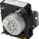 Upgraded W10185982 Dryer Timer,Compatible with Whirlpool, Maytag WGD4800XQ0, WED4815EW1 Dryer Timer,Replace WPW10185982 418-618-20-b5,230V 60Hz,