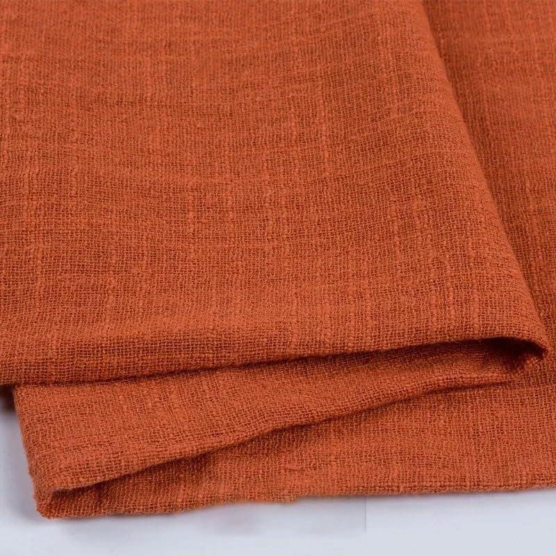 HZLXF1 Cotton Cloth Napkins Gauze, Christmas Napkin for Wedding Decor, Everyday Use, Dinner Tea Towel, Table Village (Orange)