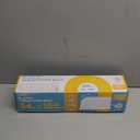 White Plastic Table Cover Roll - 54IN x 100FT, Table Cloth for Rectangle Table with Slide Cutter, Plastic Table Cloth Disposable with Cut-to-Size Design for Weddings, Banquets, Parties