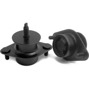 Front Body Hold Down Bushing Insulator Compatible with 2007-2018 Jeep Wrangler JK Replacement Part # 68373080AA (x2) (Front)