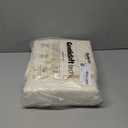 Bedsure 100% Washed Cotton Duvet Cover Full Size - Ivory Minimalist Bedding Set Linen Like - PureWoven Plain Simple & Soft Comforter Cover for All Seasons, 3 Pieces (Ivory, Full, 80"x90")