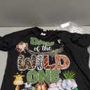Dad of The Wild One 1St Birthday Family Safari Jungle Party T-Shirt, M