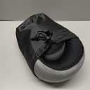 Neck Pillow Airplane,100% Pure Memory FoamTravel Neck Pillow Travel Neck Support Ergonomic &Portable Design Best for Sleeping Plane Car Train Office Flight (Small Grey)